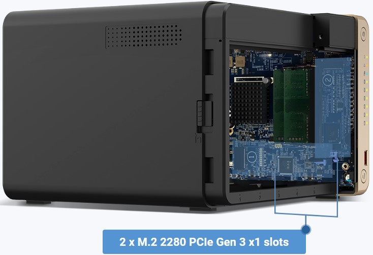 Acelere o reconhecimento de imagem e o armazenamento em cache com inteligência artificial com expansão de TPU e PCIe