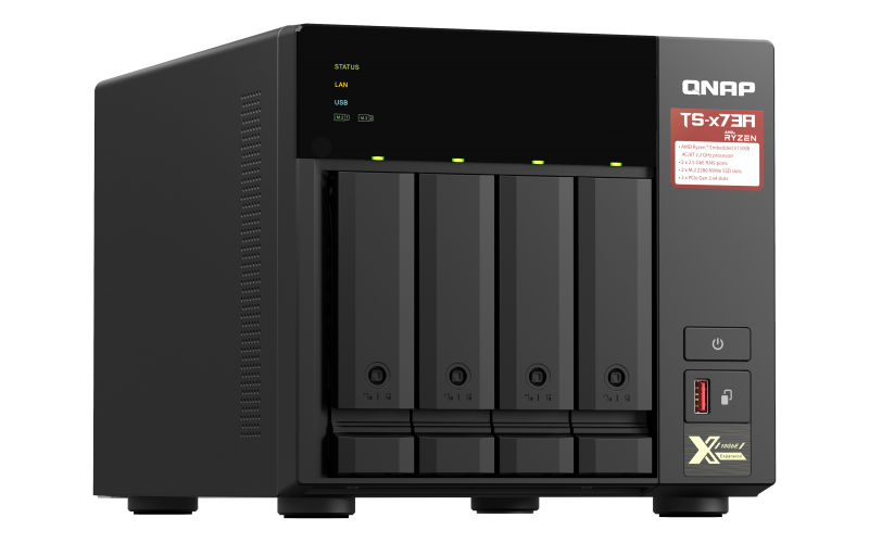 Qnap TS-473A Storage NAS com 4 baias