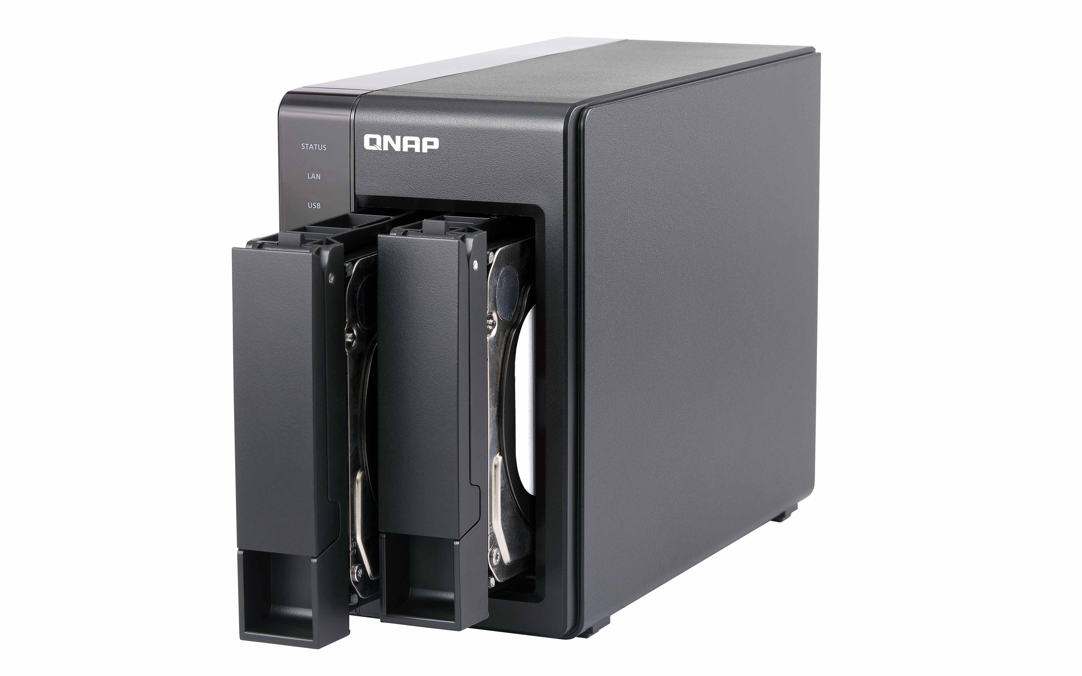 TS-251+ Qnap Storage NAS com 2 baias.