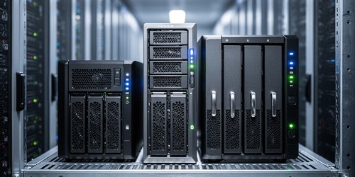 Armazenamento Seguro com QNAP, Synology e Infortrend;