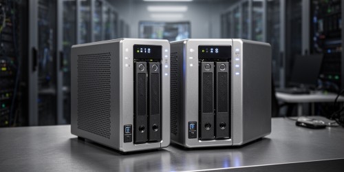 Soluções de Backup NAS com Synology e Qnap;